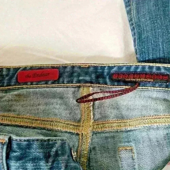 Adriano Goldschmied -The Endear - Jeans Low rise slim fitting straight leg 27 - Picture 9 of 11